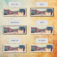 Load image into Gallery viewer, Ayr, Scotland Panoramic Canvas Print, Ayr, Scotland Painting, Scotland Art, Ayr Travel Poster, Travel Art, Guest Room Painting