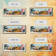 Load image into Gallery viewer, Bangalore, India Panoramic Canvas Print, Bangalore, India Painting, India Art, Bangalore Travel Poster, Travel Art, Vacation Gift