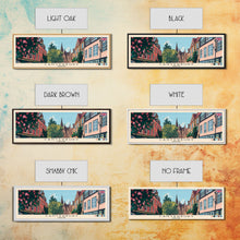 Carregar imagem no visualizador da galeria, Canterbury, England Panoramic Canvas Print, Canterbury, England Painting, England Art, Canterbury Travel Poster, Travel Art, Vacation Gift