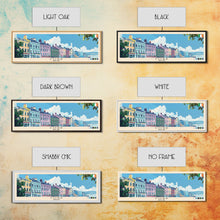 Cargar imagen en el visor de la galería, Cork, Ireland Panoramic Canvas Print, Cork, Ireland Painting, Ireland Art, Cork Travel Poster, Travel Art, Guest Room Painting