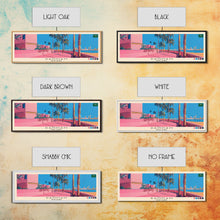 Load image into Gallery viewer, Dammam, Saudi Arabia Panoramic Canvas Print, Dammam, Saudi Arabia Painting, Saudi Arabia Art, Dammam Travel Poster, Travel Art, Vacation Gift