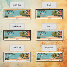 Load image into Gallery viewer, Darwin, Australia Panoramic Canvas Print, Darwin, Australia Painting, Australia Art, Darwin Travel Poster, Travel Art, Housewarming Gift