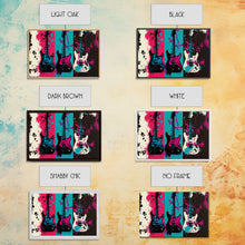 Load image into Gallery viewer, Electric Guitar Graffiti Punk Pop Art, Instrument Drawings, Framed Canvas Print, Pop Art, Splatter Art, Large Living Room Wall Decorr