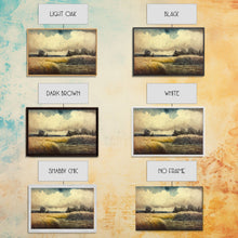 Load image into Gallery viewer, Subdued Watercolor Wall Art, Framed Canvas Print, Muted Moody Minimalist Boho Style Wall Art, Guest Room, Above Bed Art, Above Sofa Wall Art