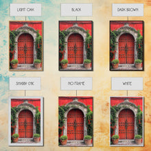 Cargar imagen en el visor de la galería, Change Hacienda Architecture Framed Canvas Print, Mexican Wall Art, Art of Mexico, Original Artwork, Wood Framed Ready To Hang