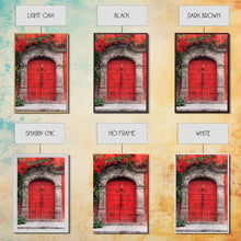 Cargar imagen en el visor de la galería, Change354 Architecture Print, 19th Century Architecture Photography, Mexico City Wall Art, Wood Framed Canvas Print