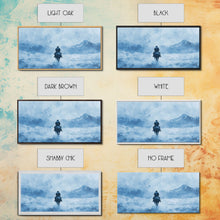 Carregar imagem no visualizador da galeria, Autumn Farmhouse Wall Art Framed Canvas Print Seasonal Decor Rustic Country Landscape with Barn and Hay Bales Holiday Gift Idea 2024