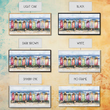 Cargar imagen en el visor de la galería, Christmas beach art, tropical Christmas decor, Christmas wall art, canvas print, beach Christmas decor, holiday wall art