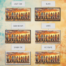 Carregar imagem no visualizador da galeria, Fall decor, beach Christmas art, tropical Christmas, canvas print, beach Christmas, seasonal wall art, holiday wall art