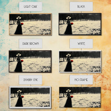 Carregar imagem no visualizador da galeria, Framed Canvas Print misty forest pathway surrounded by vibrant autumn foliage, serene landscape wall art for fall or rustic home decor