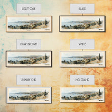 Load image into Gallery viewer, Ahtopol, Bulgaria Watercolor Beach Print, Vacation Gift, Bulgaria Wall Art, Beach Painting, Beach Decor, Beach Painting