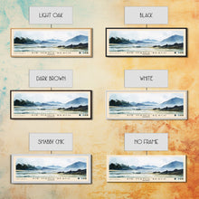 Carregar imagem no visualizador da galeria, Air Manis Beach, Indonesia Watercolor Beach Print, Vacation Gift, Indonesia Wall Art, Framed Canvas Print, Framed Beach Painting