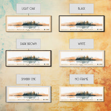 Load image into Gallery viewer, Belle-Ile Island, France Watercolor Beach Print, Vacation Gift, France Wall Art, Beach Painting, Beach Decor, Beach Painting