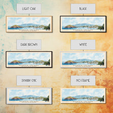 Load image into Gallery viewer, Bequia Island, Saint Vincent and the Grenadines Watercolor Beach Print, Vacation Gift, Saint Vincent and the Grenadines Wall Art, Beach Painting, Beach Decor, Beach Painting