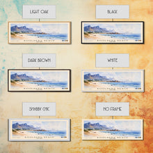 Load image into Gallery viewer, Boulders Beach, Cape Town Watercolor Beach Print, Vacation Gift, Cape Town Wall Art, Beach Painting, Beach Decor, Beach Painting