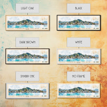 Load image into Gallery viewer, Carriacou Island, Grenada Watercolor Beach Print, Vacation Gift, Grenada Wall Art, Beach Painting, Beach Decor, Beach Painting