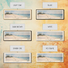 Load image into Gallery viewer, Cove Beach, Bahamas Watercolor Beach Print, Vacation Gift, Bahamas Wall Art, Beach Painting, Beach Decor, Beach Painting