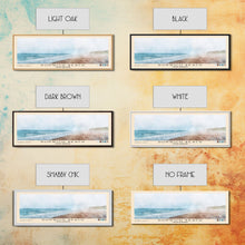 Load image into Gallery viewer, Dunwich Beach, United Kingdom Watercolor Beach Print, Vacation Gift, United Kingdom Wall Art, Framed Canvas Print, Framed Beach Painting