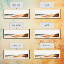 Load image into Gallery viewer, Whitstable beach, United Kingdom Watercolor Beach Print, Vacation Gift, United Kingdom Wall Art, Beach Painting, Beach Decor, Beach Painting