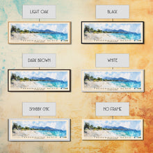 Load image into Gallery viewer, Frederiksted Beach, US Virgin islands Watercolor Beach Print, Vacation Gift, US Virgin islands Wall Art, Beach Painting, Beach Decor, Beach Painting