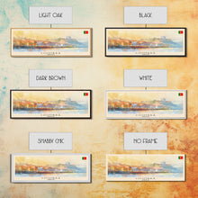 Cargar imagen en el visor de la galería, Coimbra Portugal Travel Art, City Art, Framed Canvas Print or Metal Wall Art, Europe Travel Poster, Panoramic Wall Art, Extra Wide Wall Art