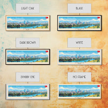 Load image into Gallery viewer, Ankara Turkey Travel Print Wall Art, Panoramic City Art, Travel Art, Wall Decor, Vacation Gift, Framed Canvas Print Or Metal Art