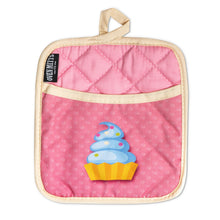 Load image into Gallery viewer, I Bake Because Oven Mitts And Potholder Set