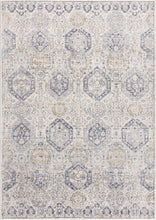 Load image into Gallery viewer, Parkerfield Cream & Blue Area Rug