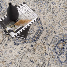Load image into Gallery viewer, Parkerfield Cream & Blue Area Rug