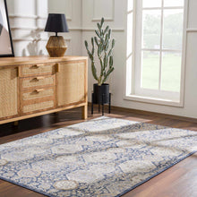 Load image into Gallery viewer, Parkerfield Blue Area Rug