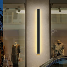 Load image into Gallery viewer, Daoseolo Outdoor Wall Sconces 47Inch, Modern Wall Lamp with Warm Lights, Frosted Acrylic Panel with Light Transmittance Greater Than 95%, IP65 Waterproof Minimalist Porch Wall Fixture for Garage