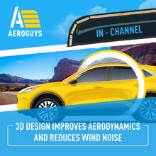 Load image into Gallery viewer, AEROGUYS
4.4★★★★
Extra Durable Window Deflectors in-Channel Window Visors Rain Guards Fit for Ford Escape 2020-2024, Sun Visors, Wind Vent Visors, Window Vent Shades, Exterior Car Accessories - 4 pcs. AG0038