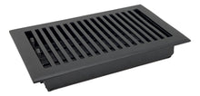 Cargar imagen en el visor de la galería, Cast Aluminum Contemporary Vent Covers - Black