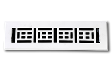 Cargar imagen en el visor de la galería, Cast Aluminum Arts & Crafts Vent Cover - White