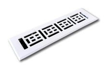 Cargar imagen en el visor de la galería, Cast Aluminum Arts & Crafts Vent Cover - White