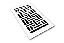 Cargar imagen en el visor de la galería, Cast Aluminum Arts & Crafts Vent Cover - White