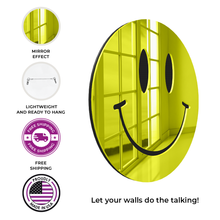 Carregar imagem no visualizador da galeria, Happy Face Mirror Art