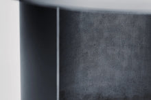 Load image into Gallery viewer, Industrial Round Low Side Metal Table/Minimal Design