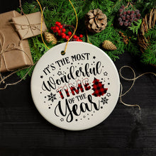 Carregar imagem no visualizador da galeria, It's the Most Wonderful Time of the Year Christmas Ornament Bundle