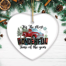 Carregar imagem no visualizador da galeria, It's the Most Wonderful Time of the Year Christmas Ornament Bundle