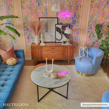 Load image into Gallery viewer, Ramsbury Beige Trellis Wool Rug