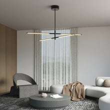 Carregar imagem no visualizador da galeria, Jesse Black LED Chandelier