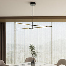 Carregar imagem no visualizador da galeria, Jesse Black LED Chandelier
