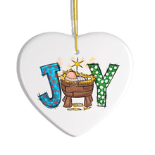 Load image into Gallery viewer, Joy Nativity Baby Jesus Ceramic Christmas Ornament