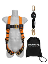 Load image into Gallery viewer, Frontline K100-RPW061S Combat Compliance Kit - Harness, 6' SRL and Drawstring Bag