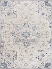 Carregar imagem no visualizador da galeria, Calum Blue & Gray Area Rug - Clearance