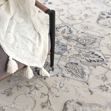 Carregar imagem no visualizador da galeria, Calum Blue & Gray Area Rug - Clearance