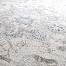 Carregar imagem no visualizador da galeria, Calum Blue & Gray Area Rug - Clearance