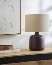 Carregar imagem no visualizador da galeria, Lumellogno Dark Brown Table Lamp