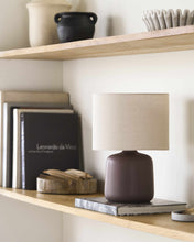 Carregar imagem no visualizador da galeria, Lumellogno Dark Brown Table Lamp